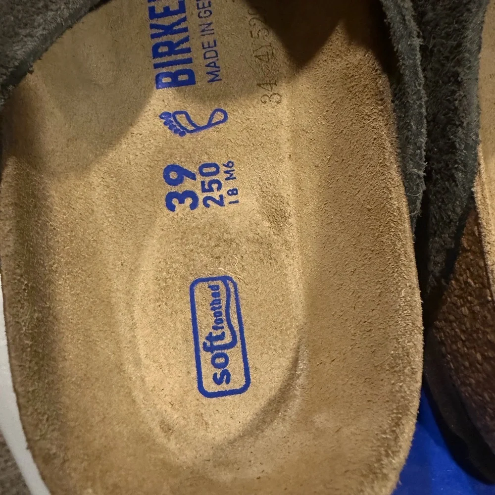 Birkenstock Boston Soft Footbed Suede Mocha - Picture 4 of 4